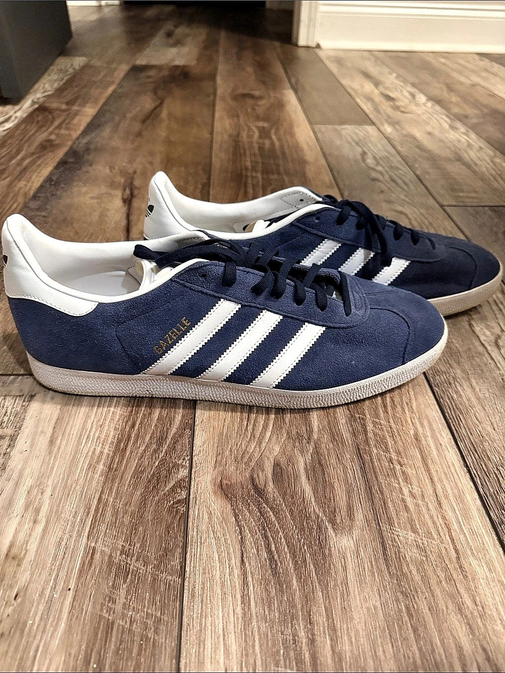 adidas Gazelle Sneakers Blue & White US 13